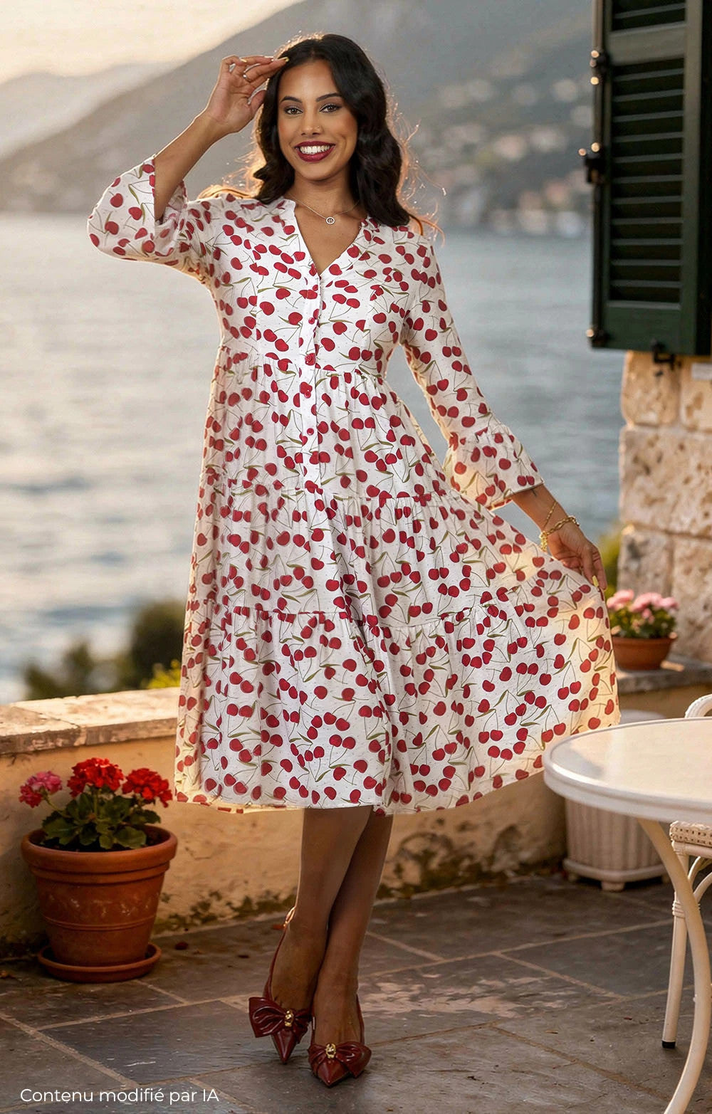 ROBE CERISE PARIS