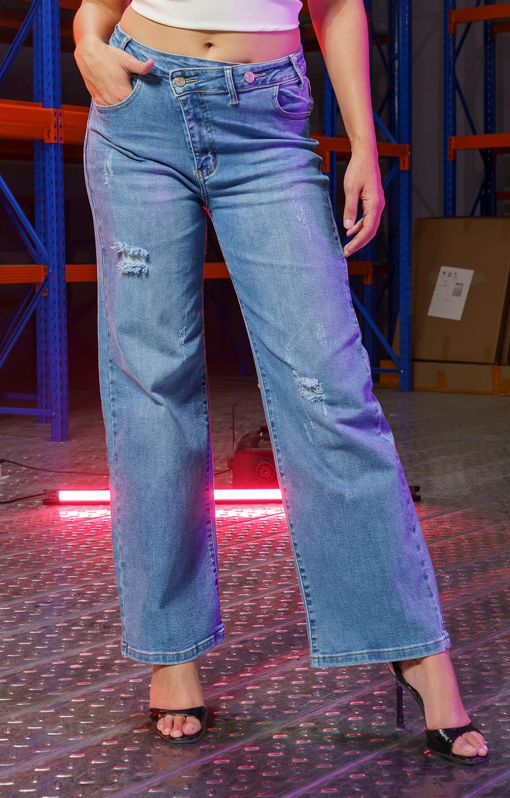 JEANS OBLIQUE DENIM
