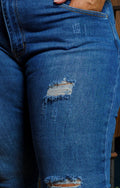 JEANS SLIM DECHIRER