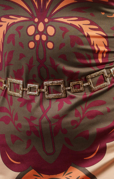 CEINTURE CHAINE GEOMETRIE