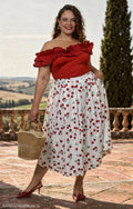 JUPE CERISE 2