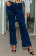 JEANS LARGE BRUT COUTURE