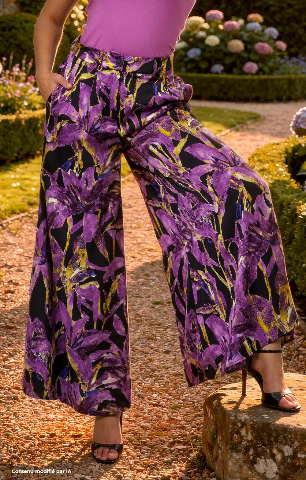 PANTALON VIOLETTE