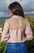 CHEMISE DOS DENTEL