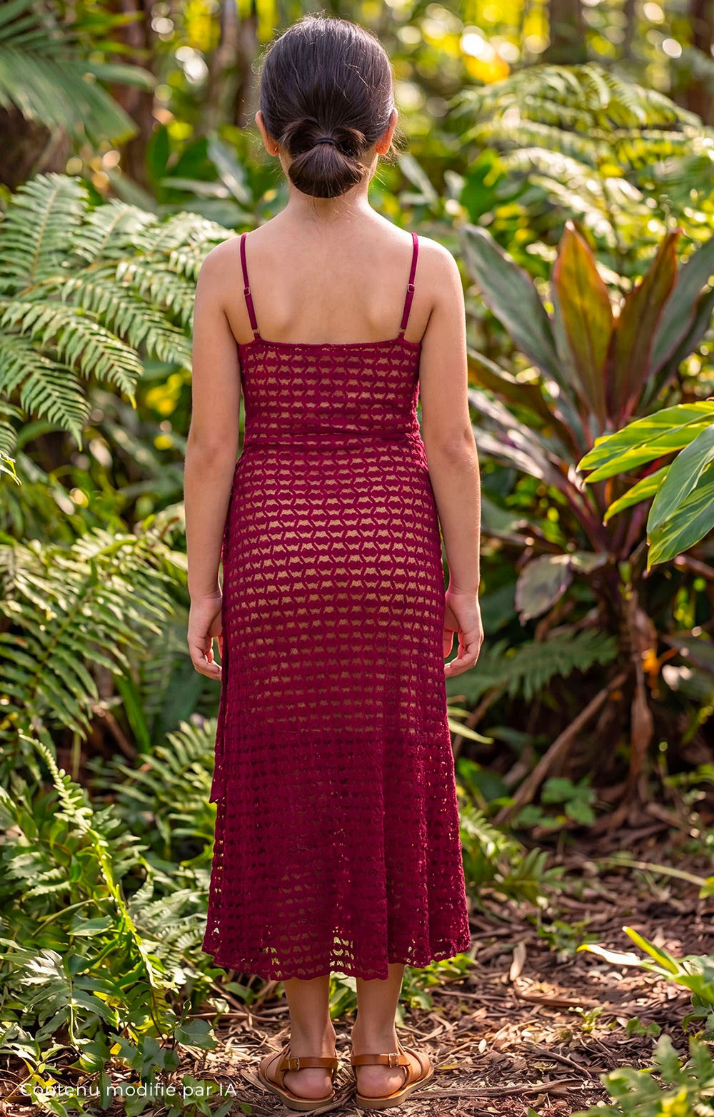 ROBE DENTEL TROPICAL GIRL