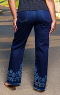 JEANS LARGE TATOO