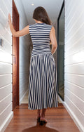 ROBE DOUBLE RAYE