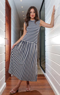 ROBE DOUBLE RAYE