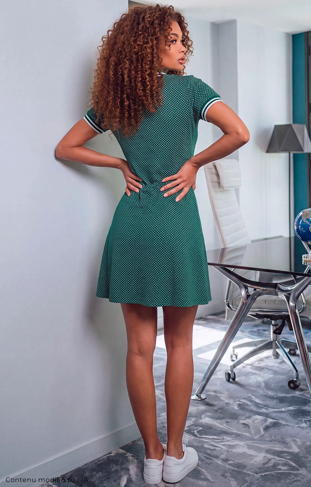 ROBE POLO A MOTIF
