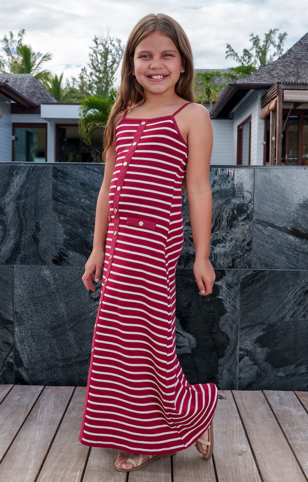 LONGUE ROBE PETIT NAVIRE GIRL