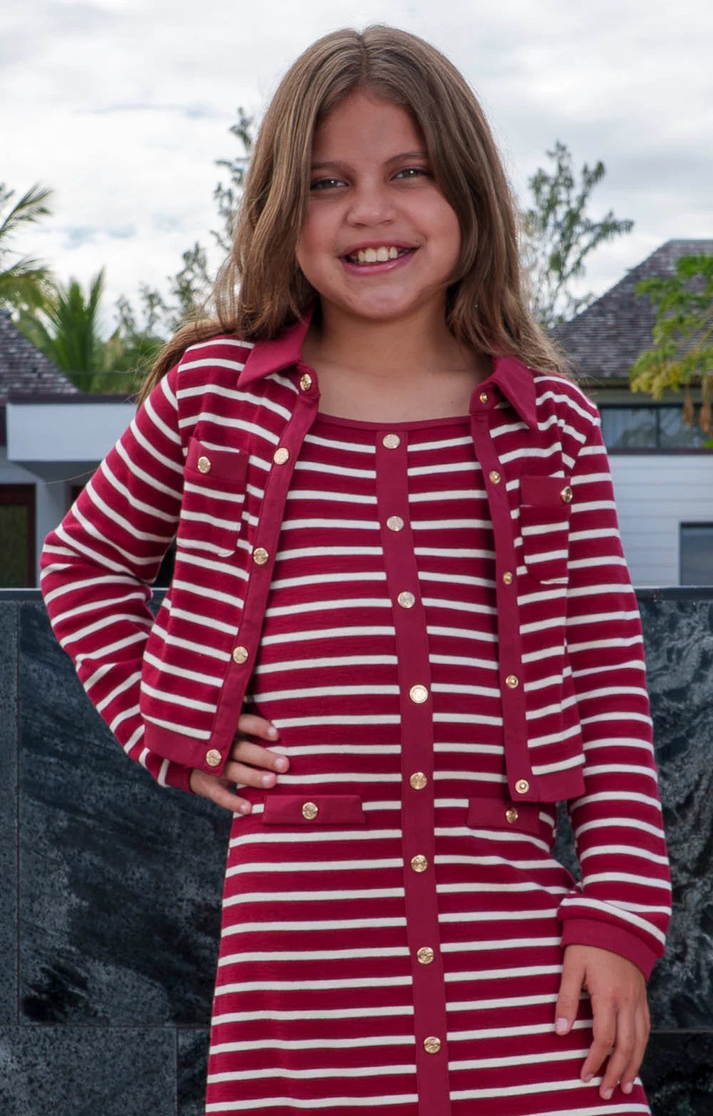 GILET PETIT NAVIRE GIRL