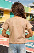 T SHIRT FLEURIE GIRL