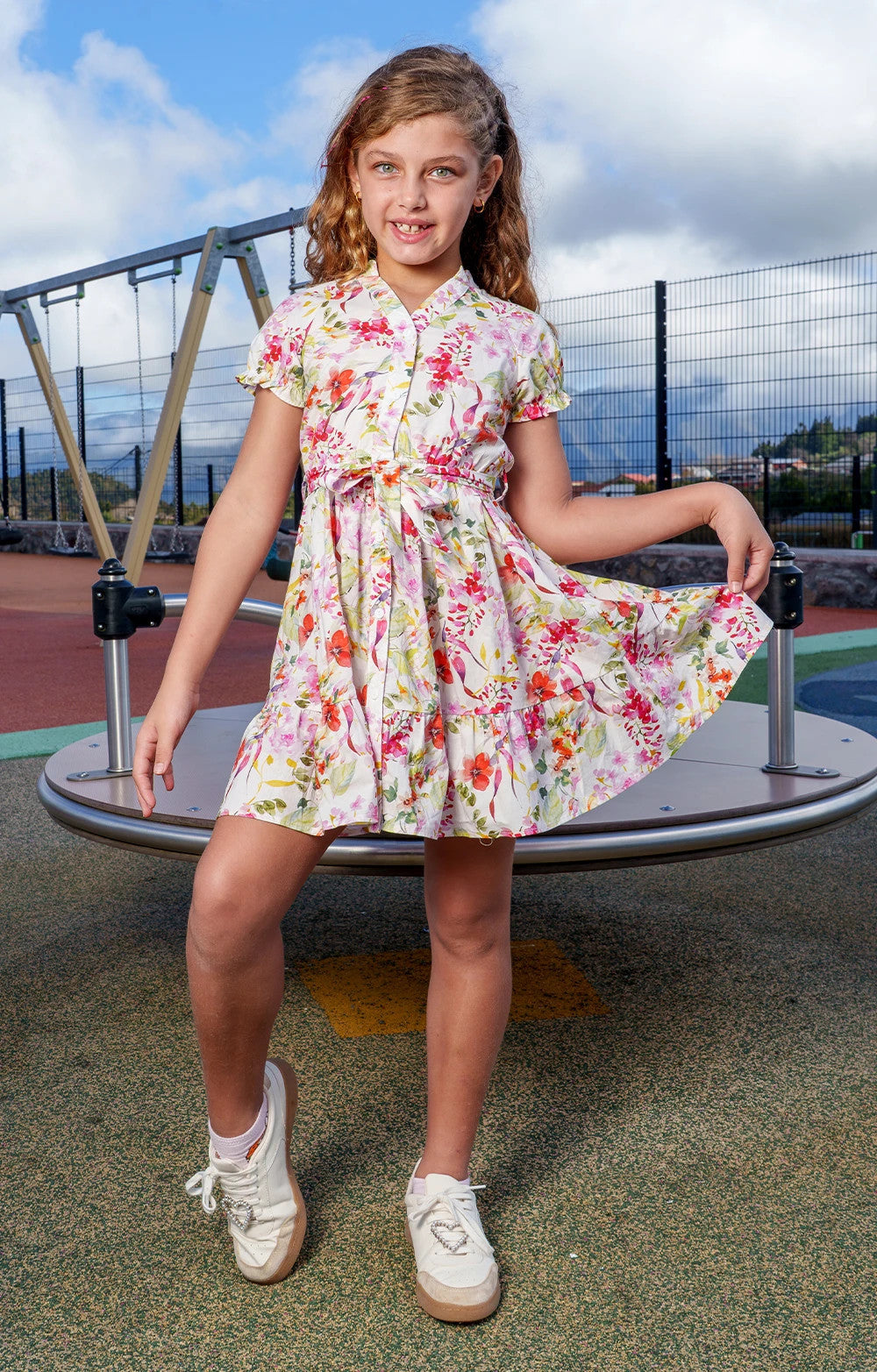 ROBE FLEURIE GIRL