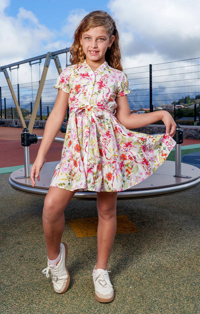 ROBE FLEURIE GIRL