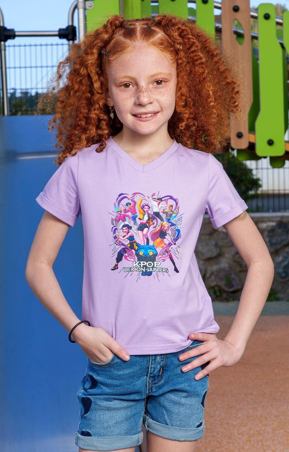 T SHIRT DEMON HUNTER GIRL