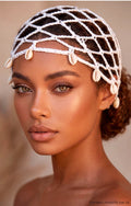 BONNET CROCHET COQUILLAGE