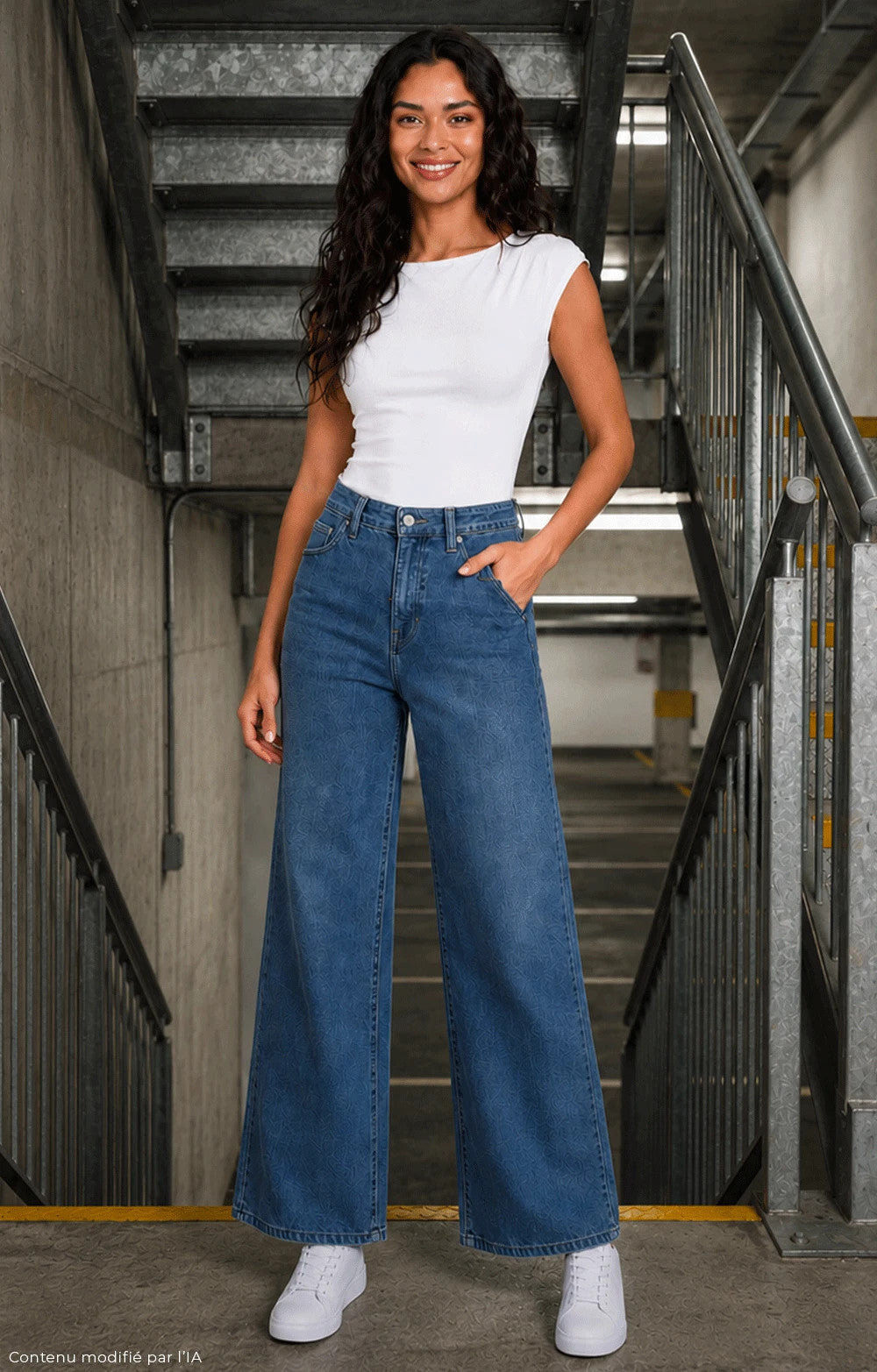 JEANS LARGE ETOILE