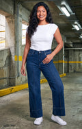 JEANS LARGE COUTURE