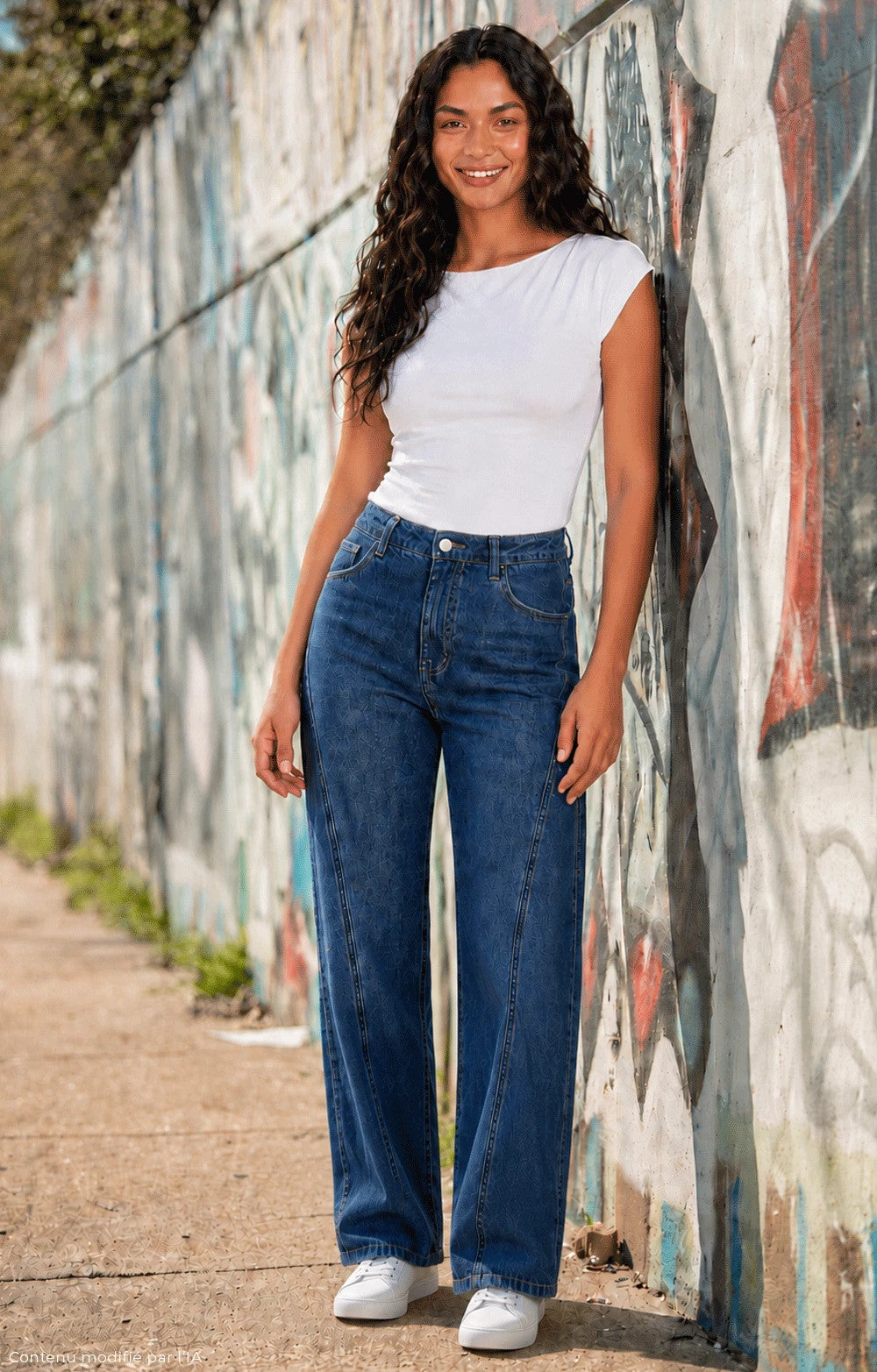 JEANS LARGE SIGNATURE